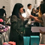 Anna Sui Backstage - Anna Sui getting interviewed