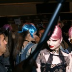 Anna Sui Backstage - models all ready